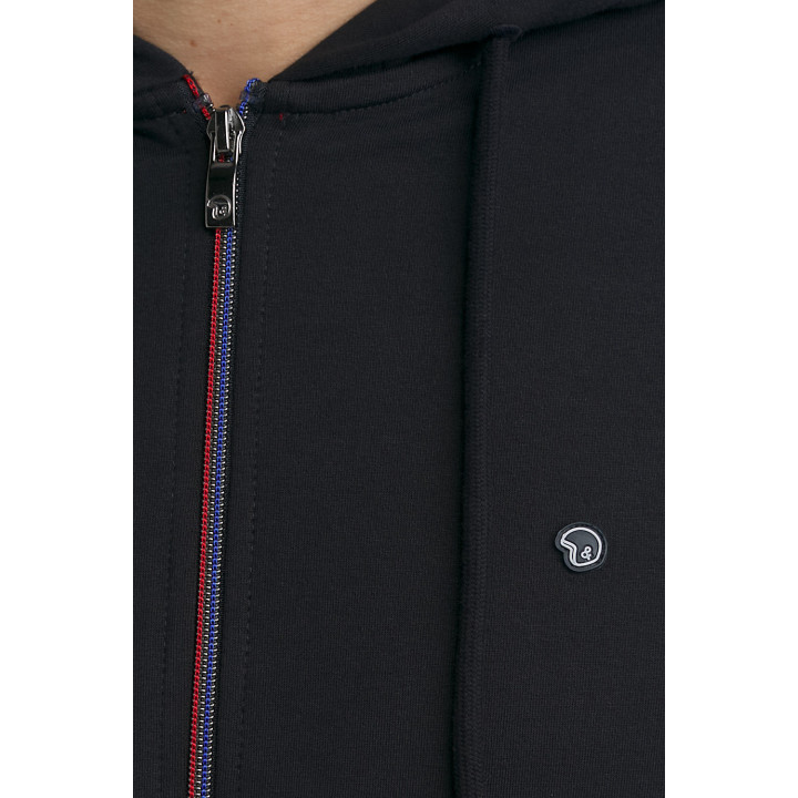 TRICOLORE GILET CAPUCHE