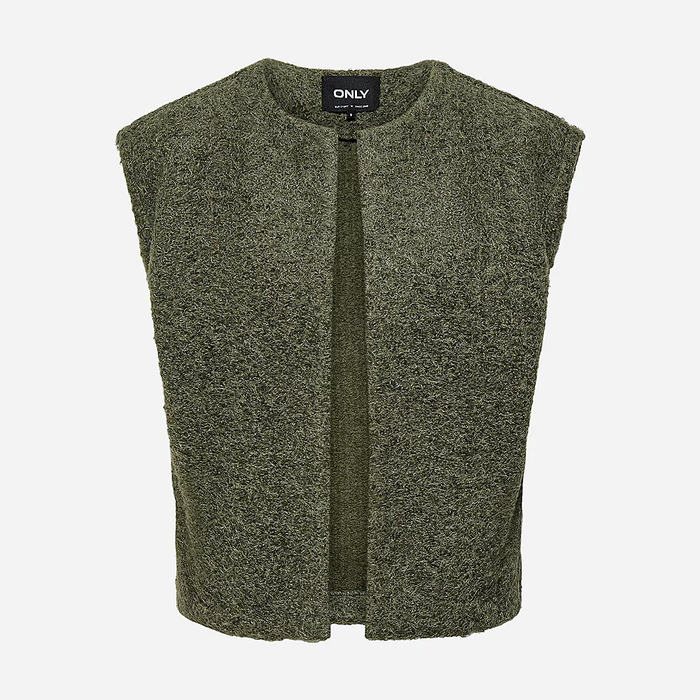 ONLY Waistcoat ONLMILA - Polyester recyclé, style casual chic