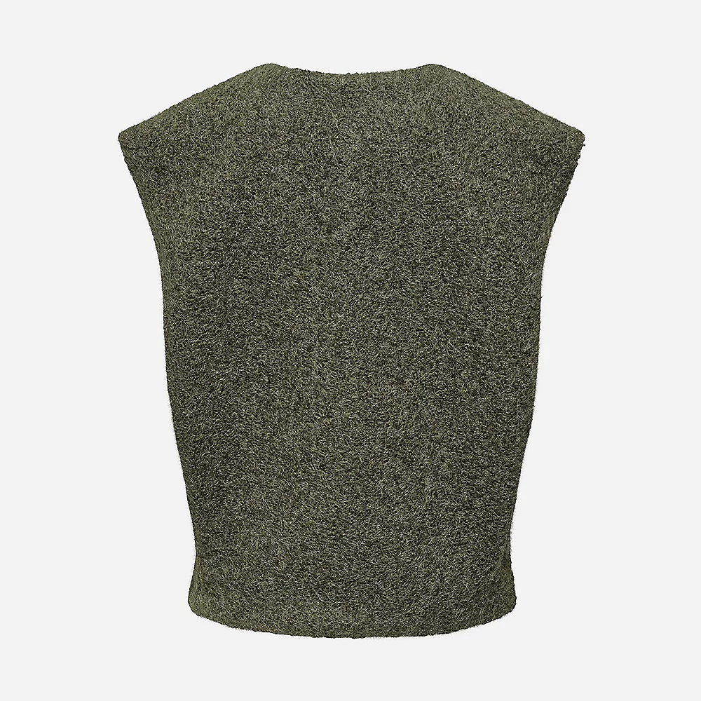 ONLY Waistcoat ONLMILA - Polyester recyclé, style casual chic