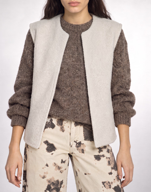 Waistcoat ONLY OTW : Layering Tendance, 100% Polyester Recyclé