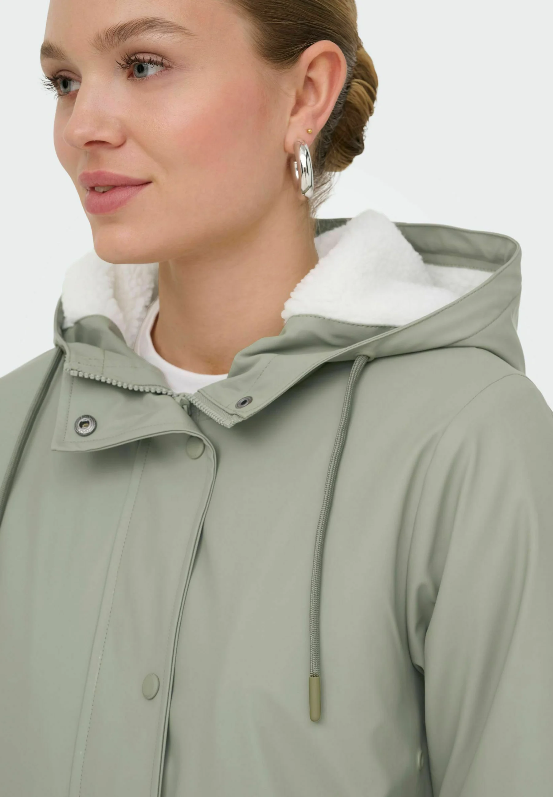 Manteau de pluie rembourré ONLY : chaleur et style pour l'automne