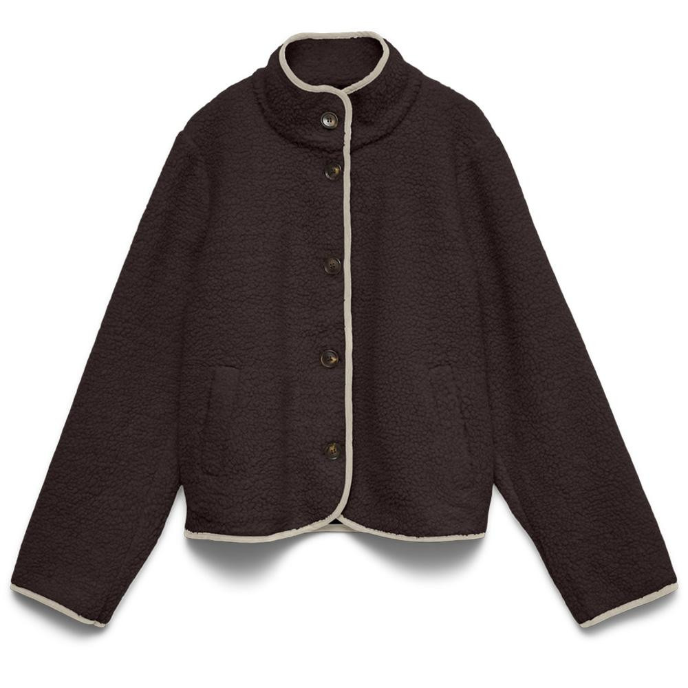 VMCLEO MILLE Short Teddy Jacket - Confort & Style VERO MODA