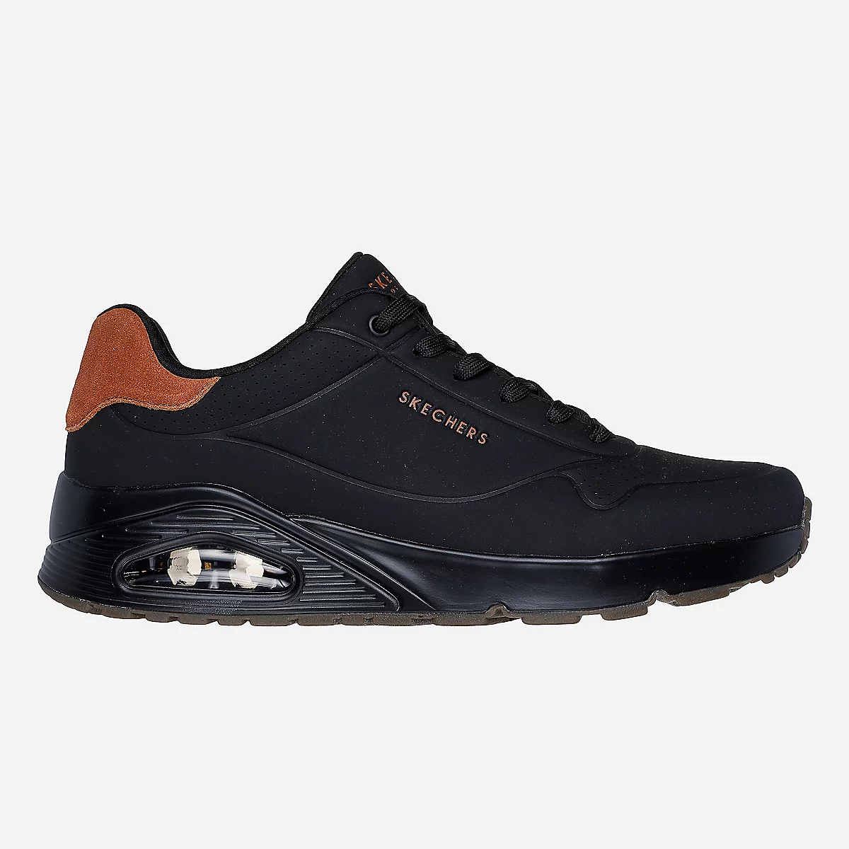 Skechers Baskets De Style Jogger À Lacets Uno Suited On Air Air-Cooled Memory Foam Homme