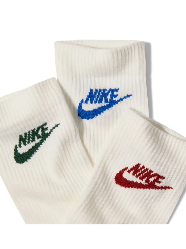 Nike Everyday Elevated Crew 3P - Confort & Durabilité Quotidienne
