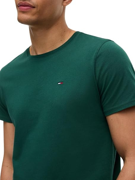 TJM XSLIM JERSEY TEE - Coton bio ajusté Tommy Jeans