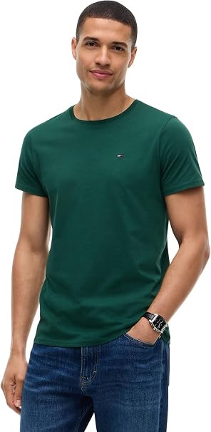 TJM XSLIM JERSEY TEE - Coton bio ajusté Tommy Jeans