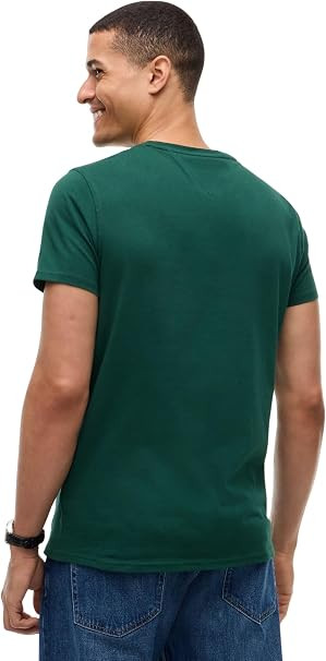 TJM XSLIM JERSEY TEE - Coton bio ajusté Tommy Jeans