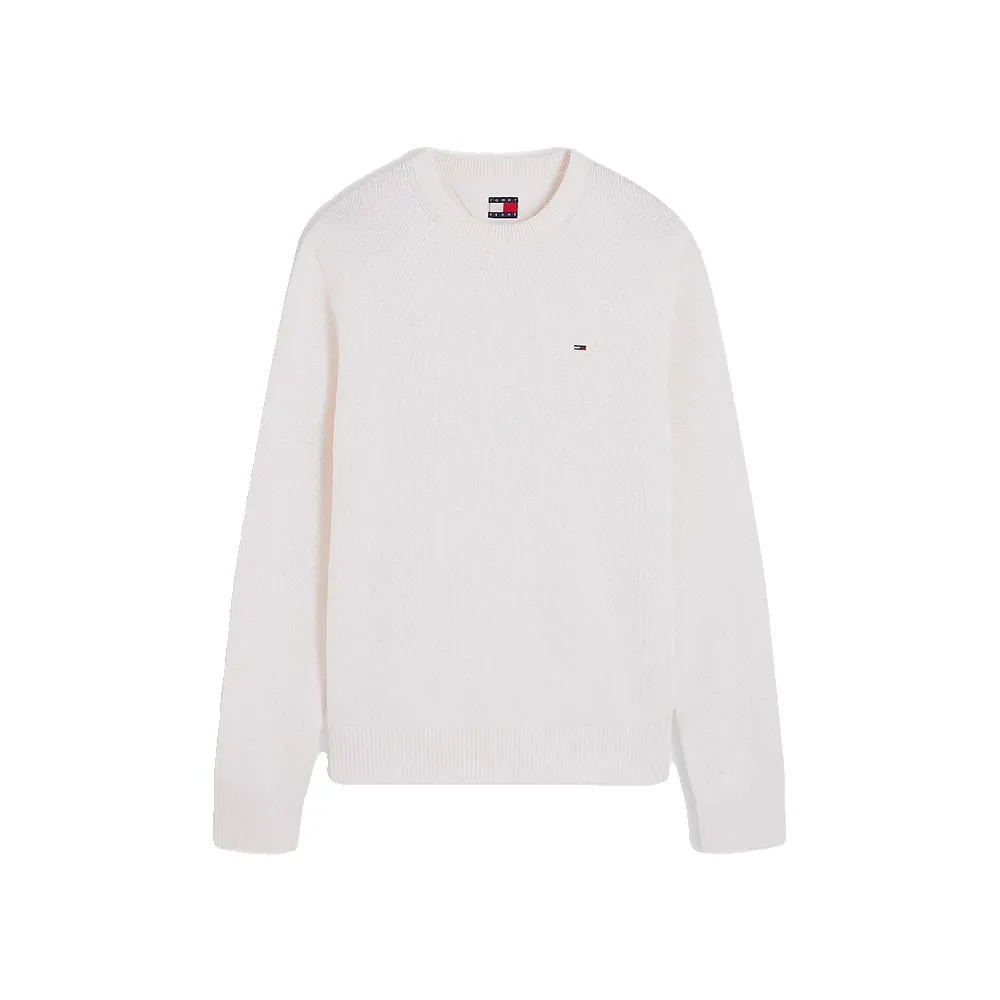 Pull Slim Tommy Jeans - Coton bio, douceur et style minimaliste