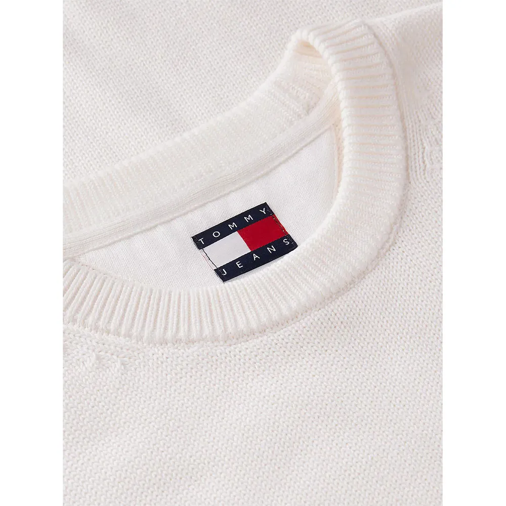 Pull Slim Tommy Jeans - Coton bio, douceur et style minimaliste