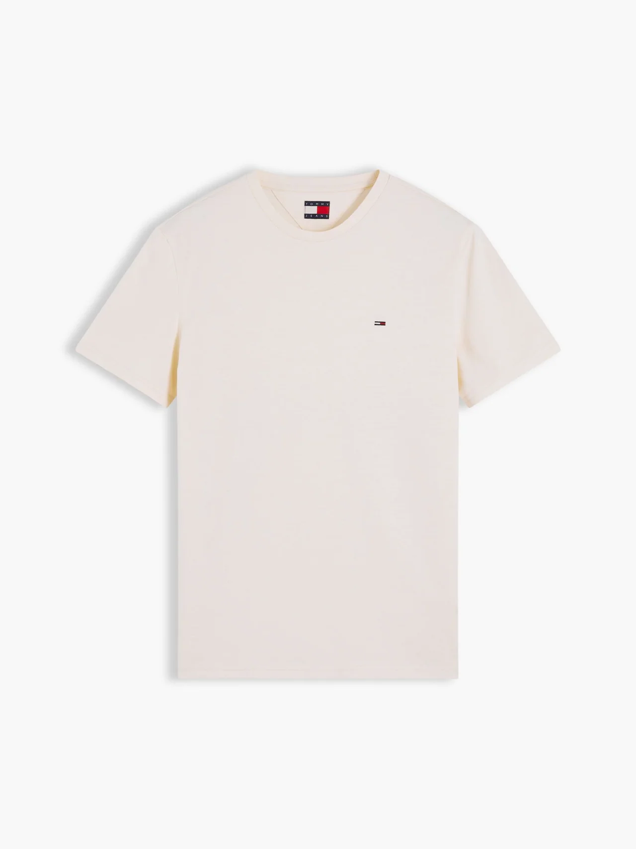 TJM XSLIM Jaspe HTR - T-shirt homme slim Tommy Jeans