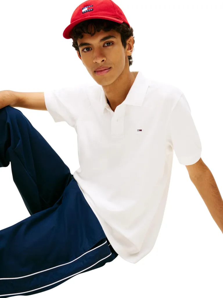 Polo Tommy Jeans TJM REG ESS - Confort & Style Intemporel
