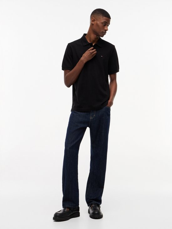Polo Tommy Jeans Regular Essential - Noir - Style Casual Polyvalent