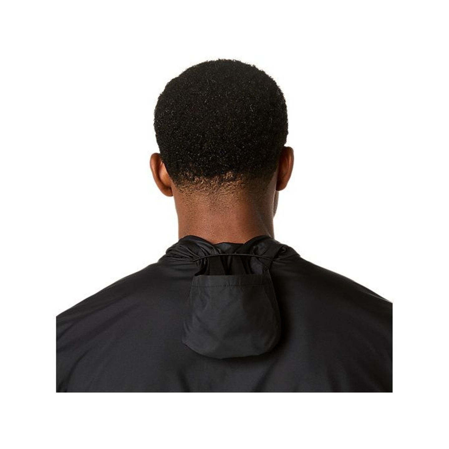 Asics Veste De Running Déperlante Icon Jacket Homme : détail des finitions et coutures