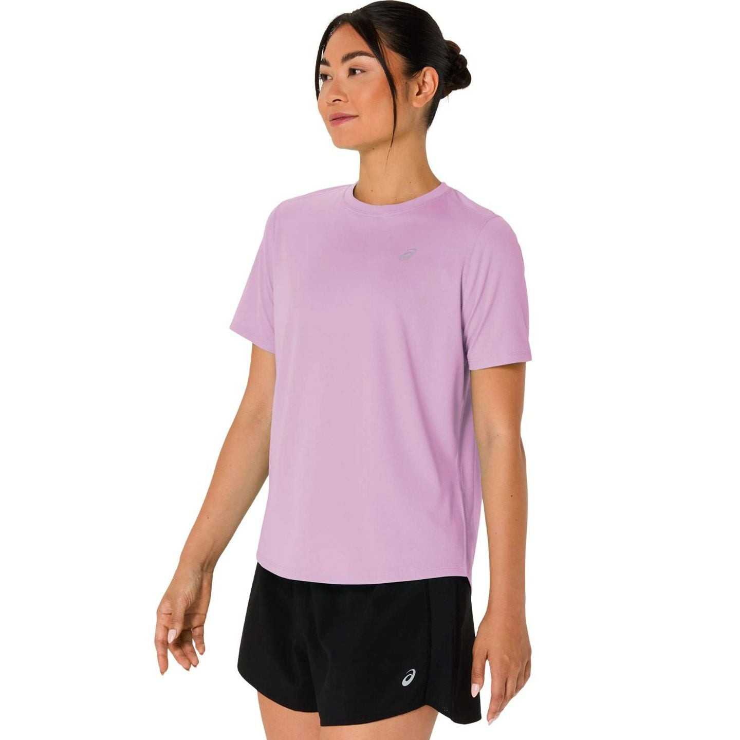 Asics T-Shirt De Running Core SS Top Manches Courtes Séchage Rapide Femme