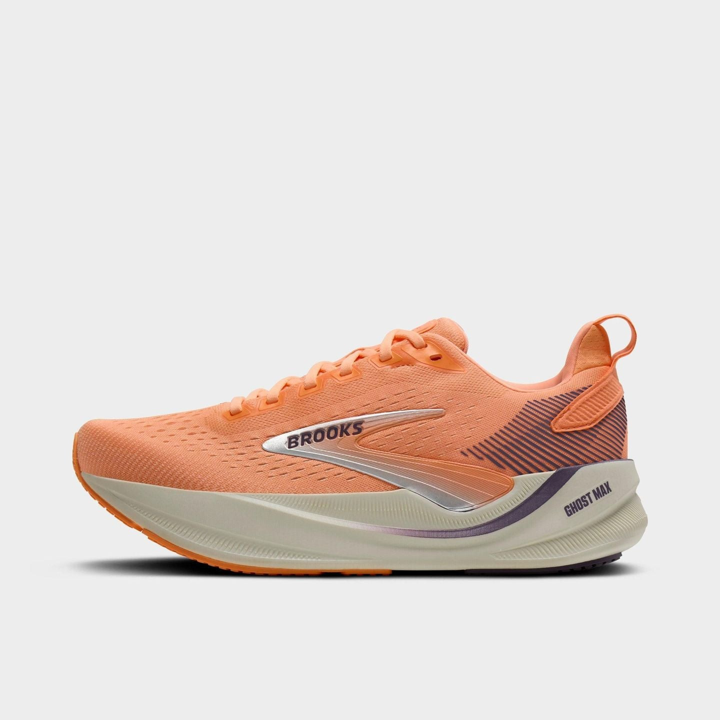 Packshot des Brooks Chaussures De Running Route À Amorti Maximal Ghost Max 4 Femme, vue de profil