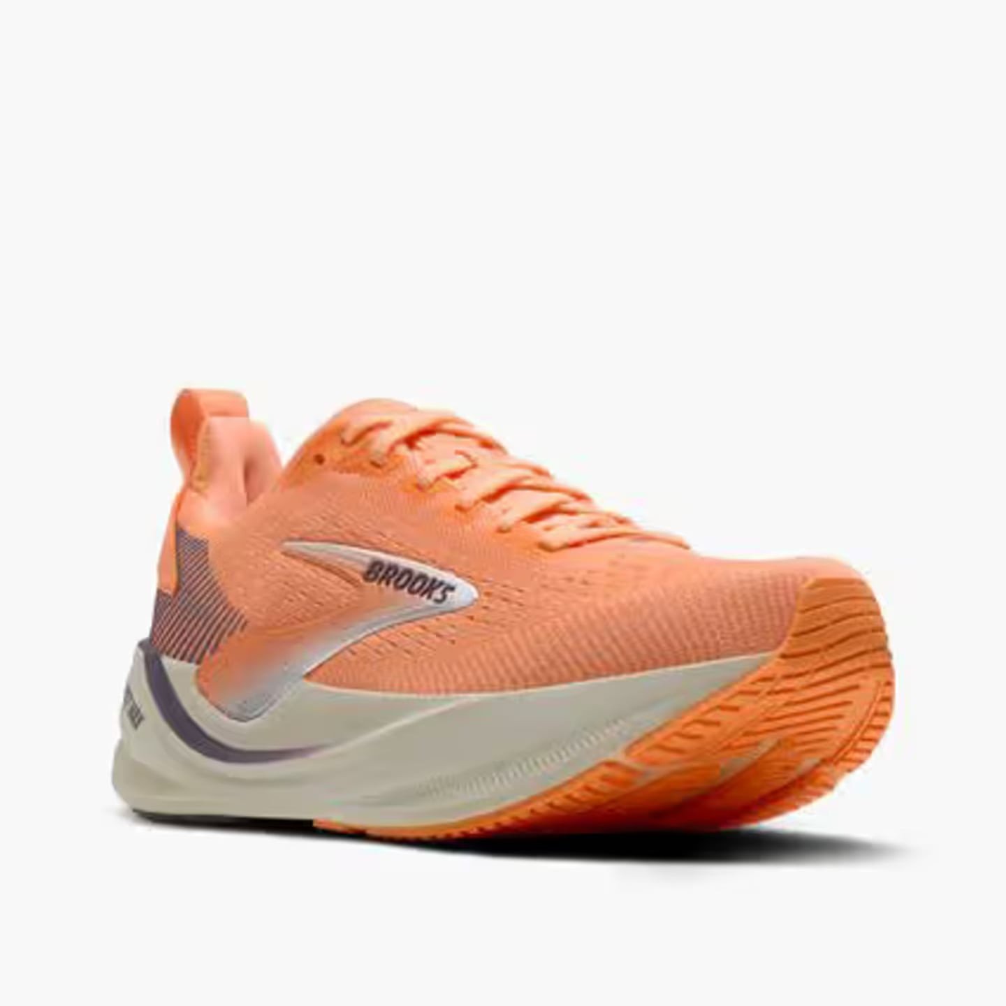 Packshot de la Brooks Chaussures De Running Route À Amorti Maximal Ghost Max 4 Femme, vue de profil.