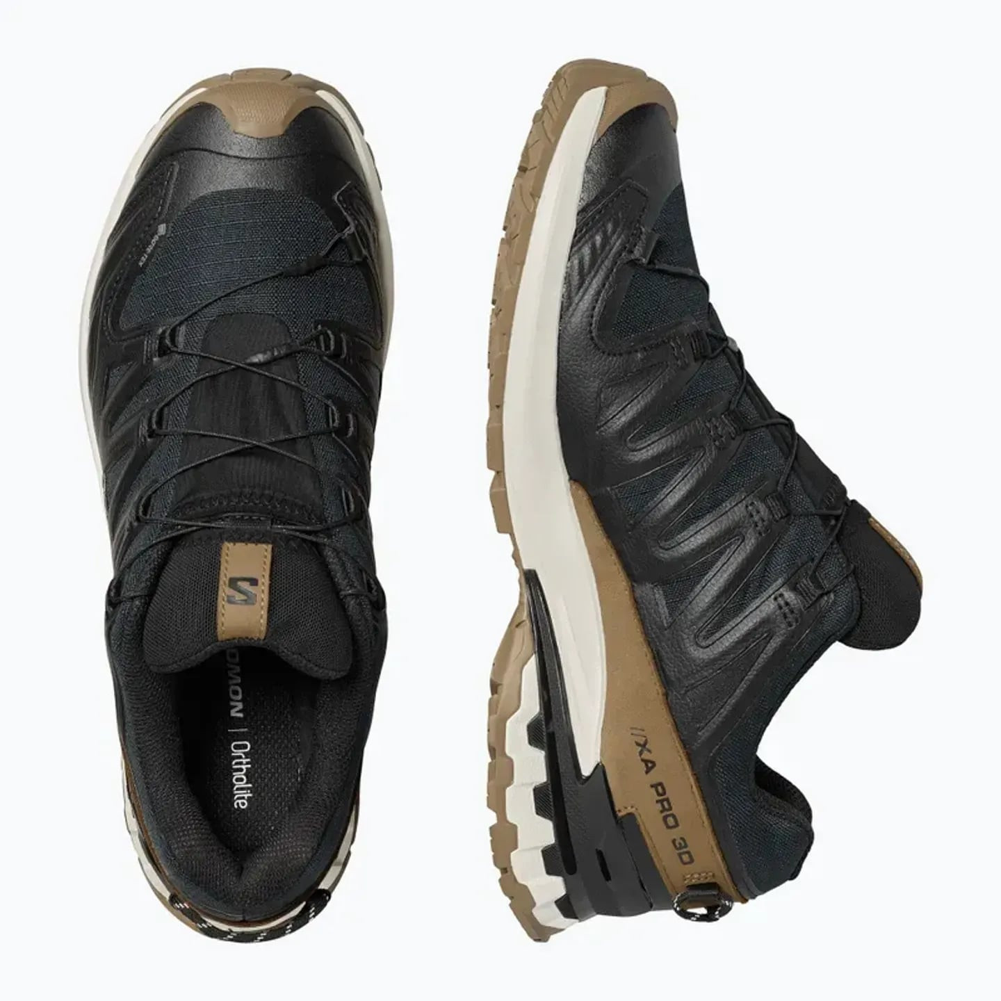 Détail des Salomon Chaussures De Trail Imperméables XA Pro 3D V9 GTX Lifelong Homme avec membrane GO