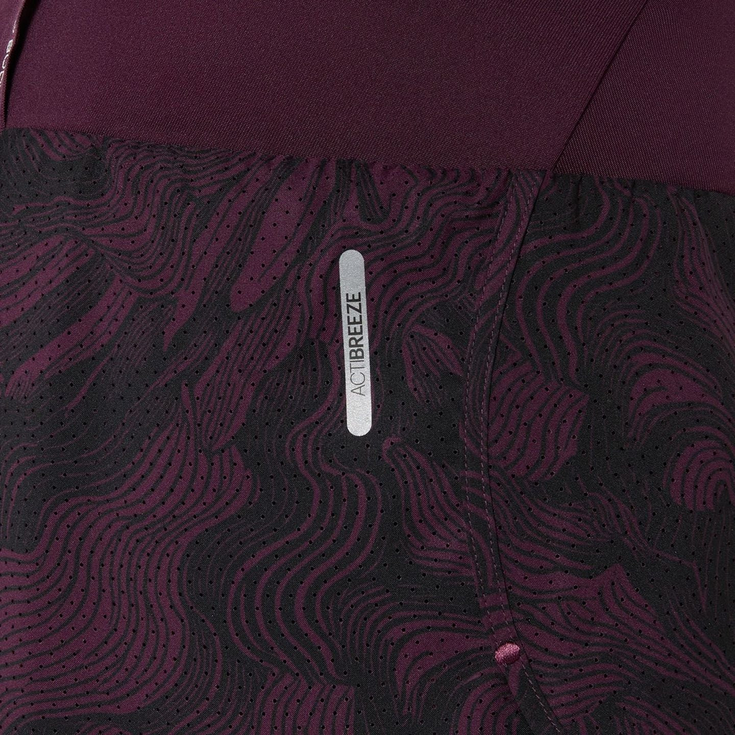 Détail du Asics Short De Running 2-En-1 Road All Over Print 3,5 Pouces Femme avec ceinture et poches