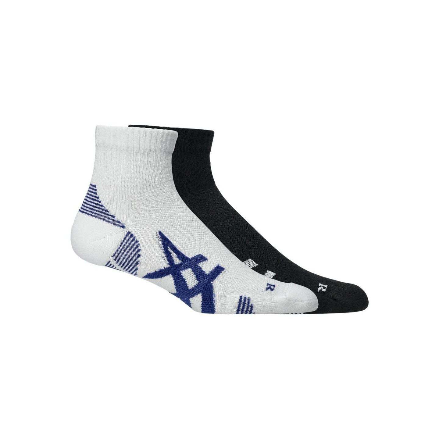 Packshot : Asics Lot De 2 Chaussettes De Running Amorties Cushioned Run Quarter Unisexe