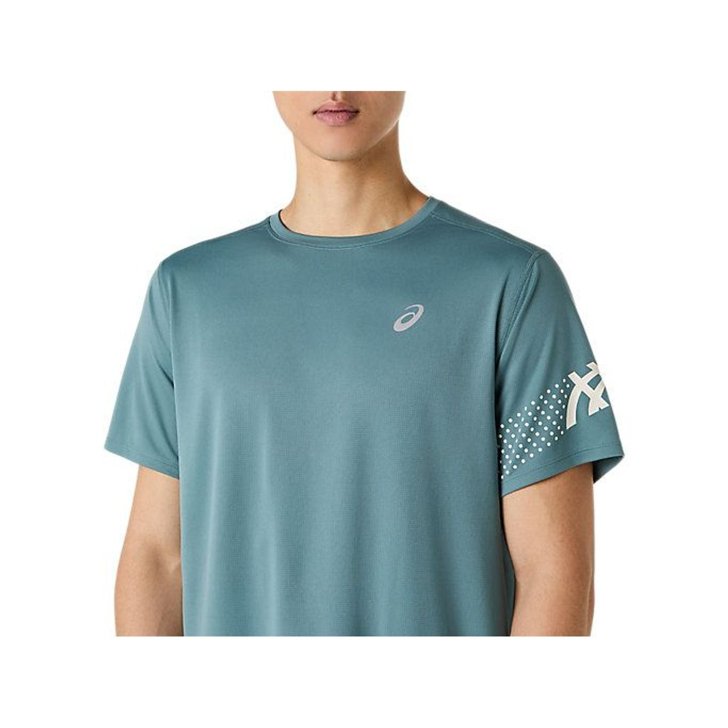 Asics Haut À Manches Courtes De Running Icon Ss Top Séchage Rapide Homme