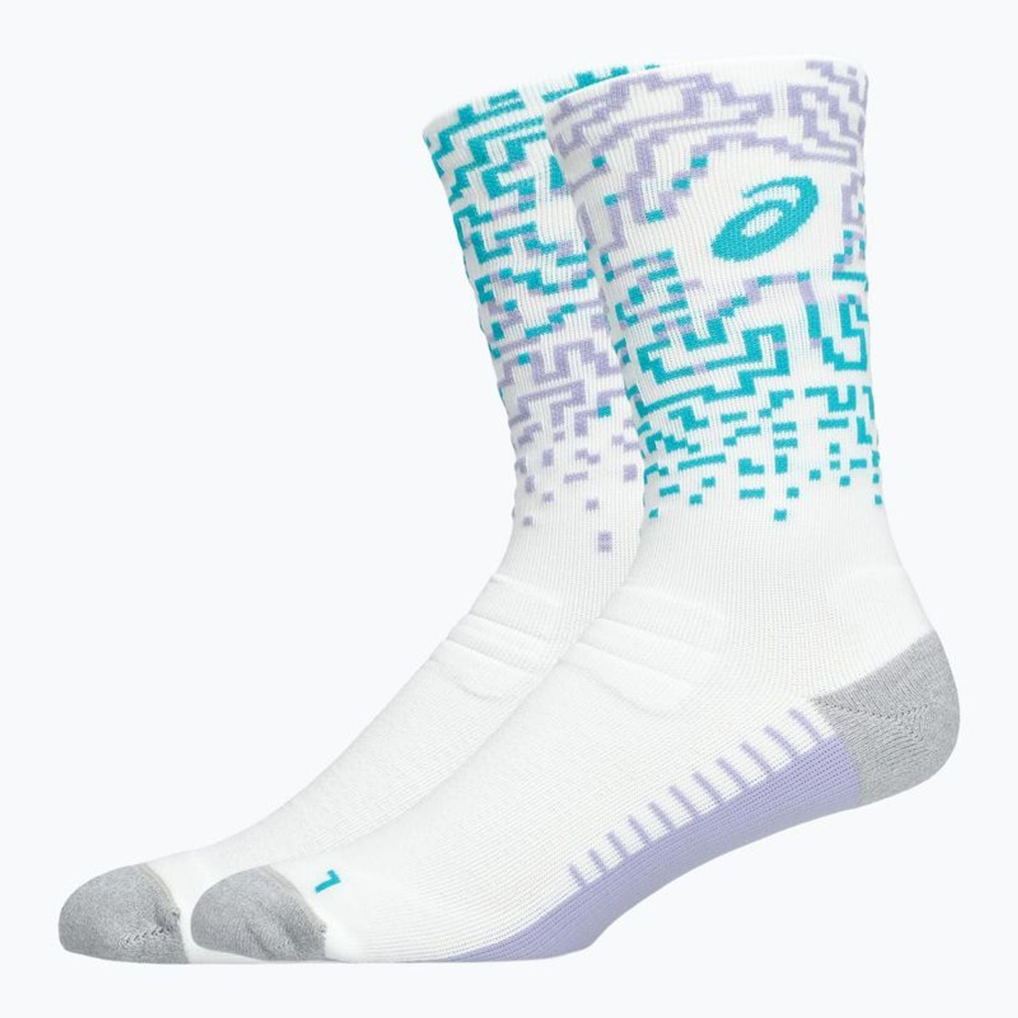 Packshot : Asics Chaussettes De Course Performance Run Crew Mi-Hauteur Séchage Rapide Unisexe.