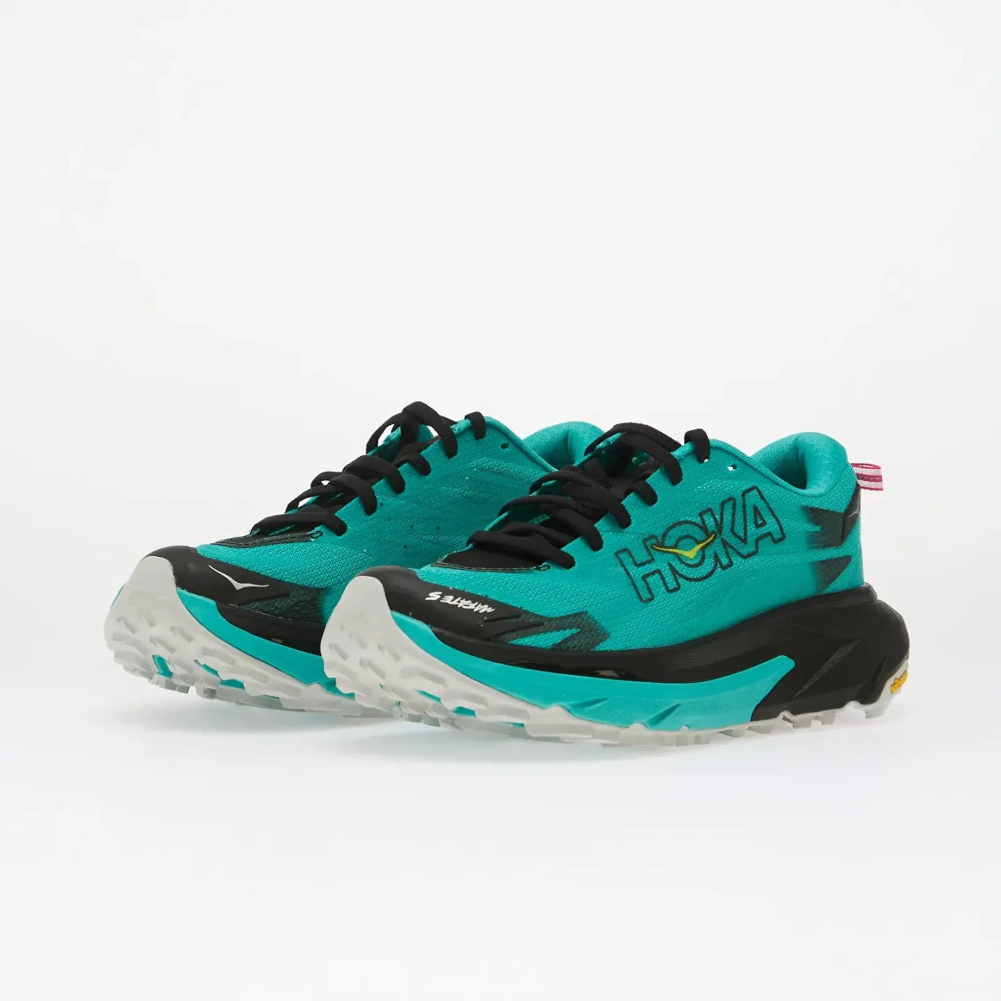 Packshot de la Hoka Chaussures De Trail Mafate 5 Vibram Megagrip Femme, vue de profil