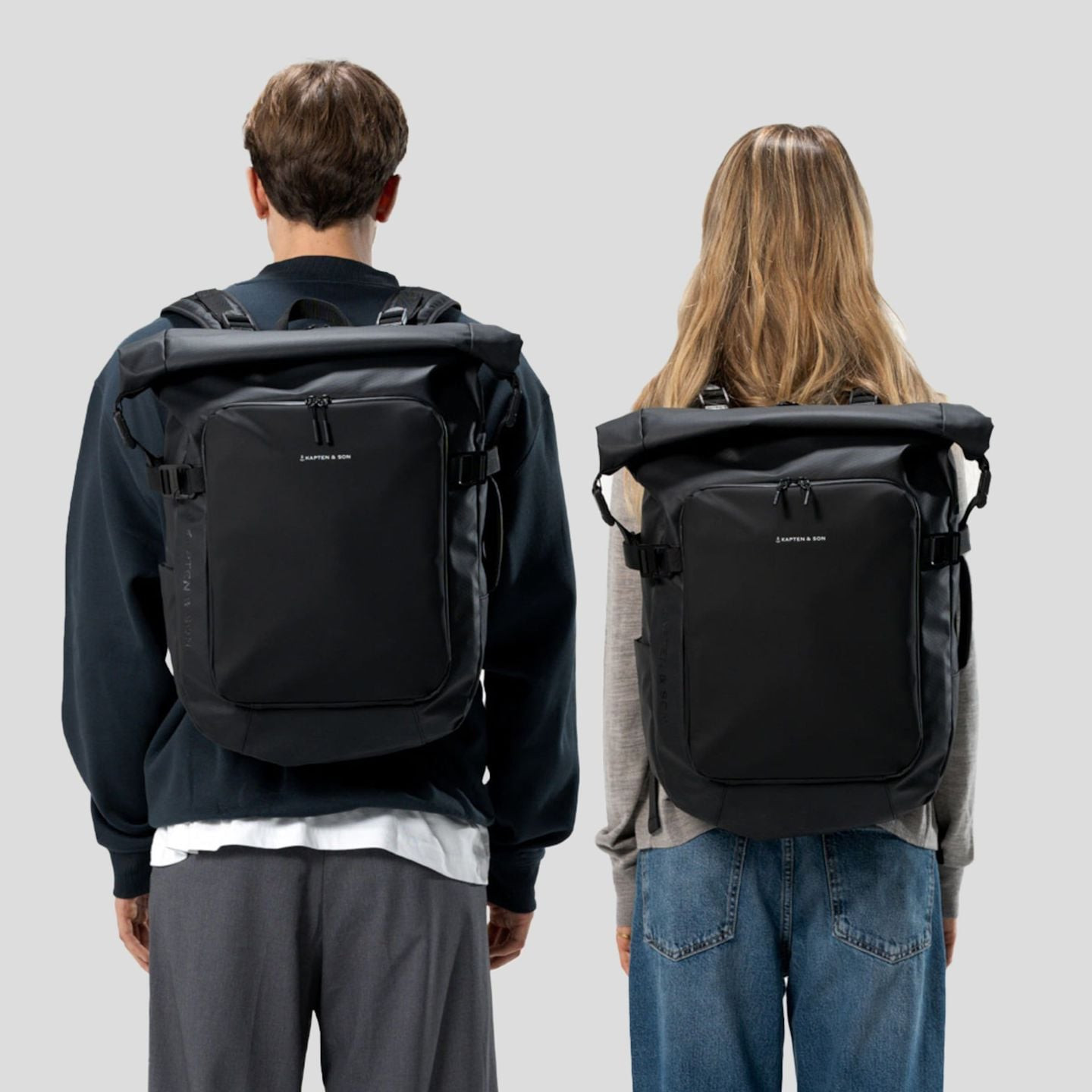 Kapten & Son Sac À Dos De Voyage Lisbon Pro Extensible Bagage Cabine Unisexe porté en ville