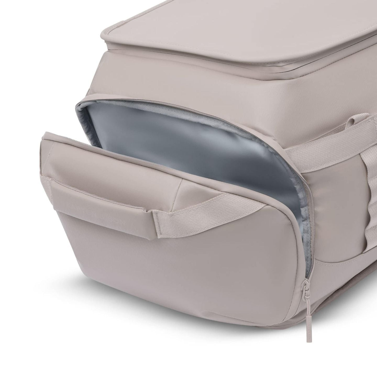 Détail du Kapten & Son Sac À Dos De Voyage Convertible Lisbon Duffle 50 Litres Unisexe, fermetures e