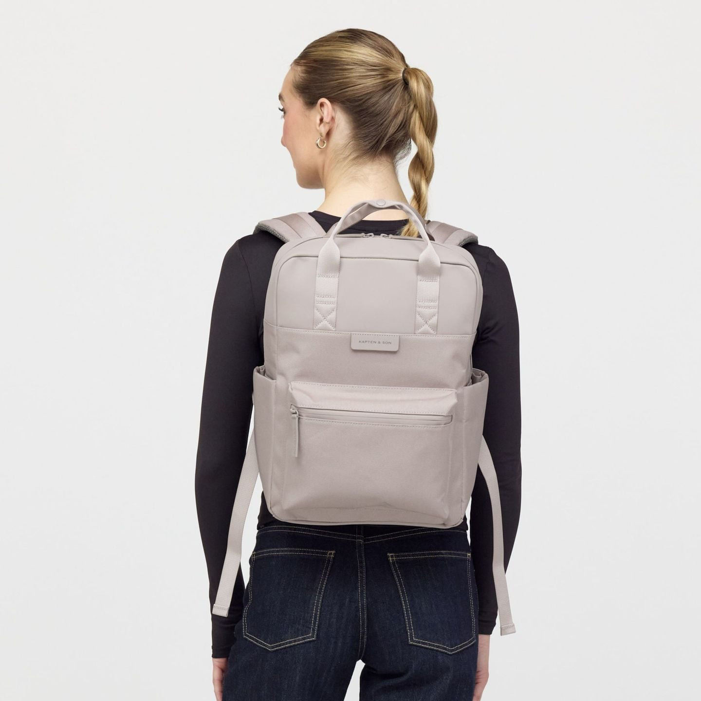 Kapten & Son Sac À Dos Bergen Pro Ordinateur 15,6 Pouces Unisexe porté en ville, style urbain et pra