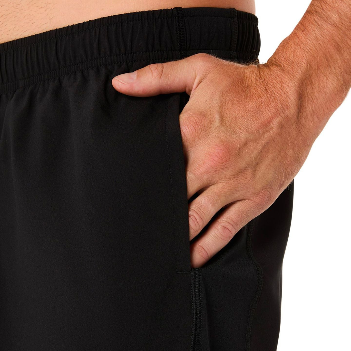 Détail du short Asics Short De Running Core 2-N-1 7 Pouces Cuissard Intégré Homme avec cuissard et p