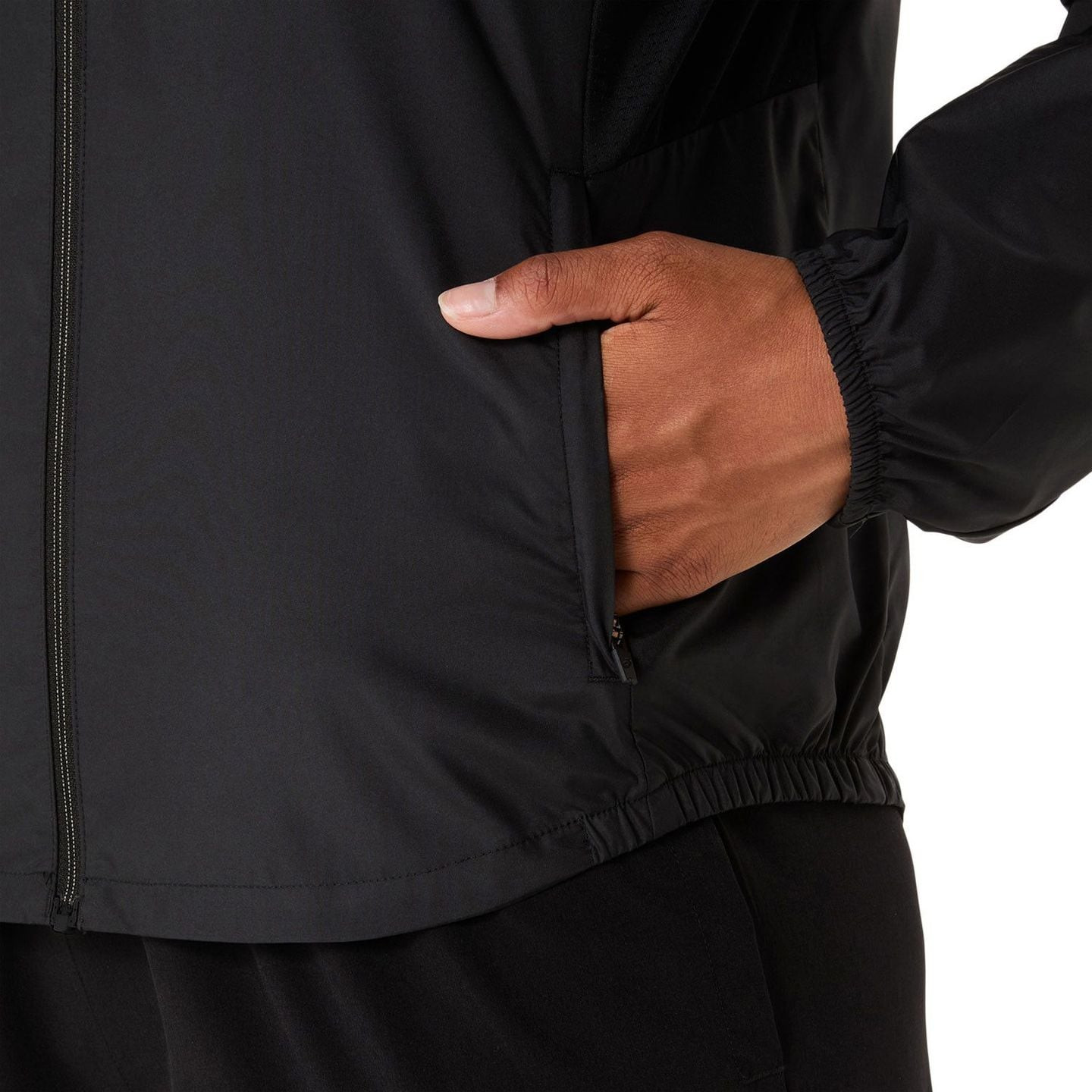 Vue détaillée de la Asics Veste De Running Déperlante Coupe-Vent Core Jacket Femme