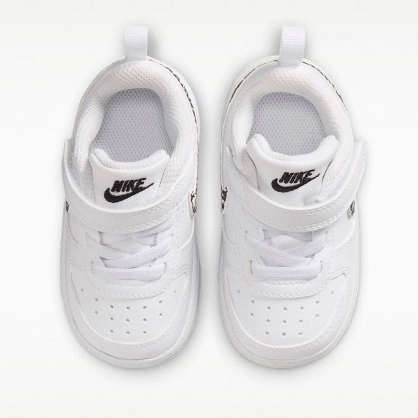 Packshot : Nike Baskets Basses Bébé Garçon Court Borough Prt Td Cuir Synthétique À Bride Auto-Agripp