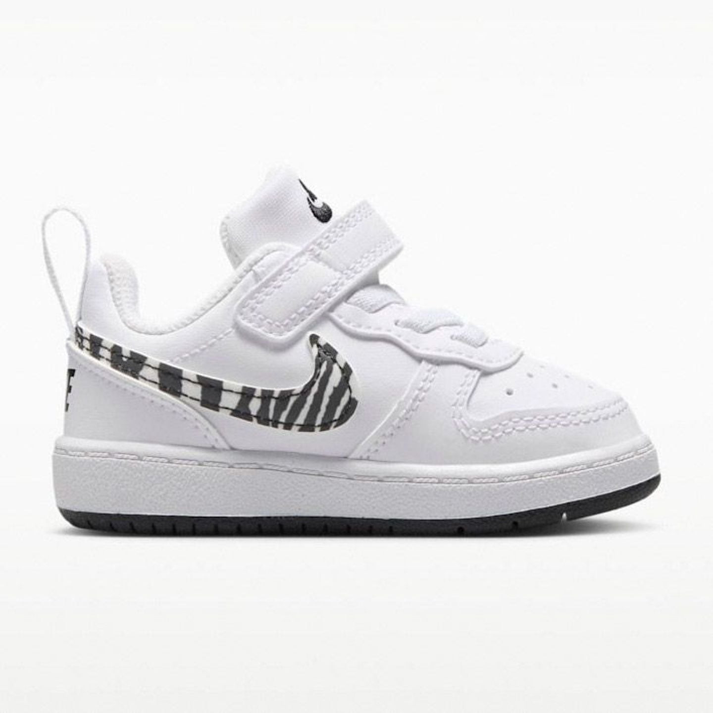 Nike Baskets Basses Bébé Garçon Court Borough Prt Td Cuir Synthétique À Bride Auto-Agrippante, vue p