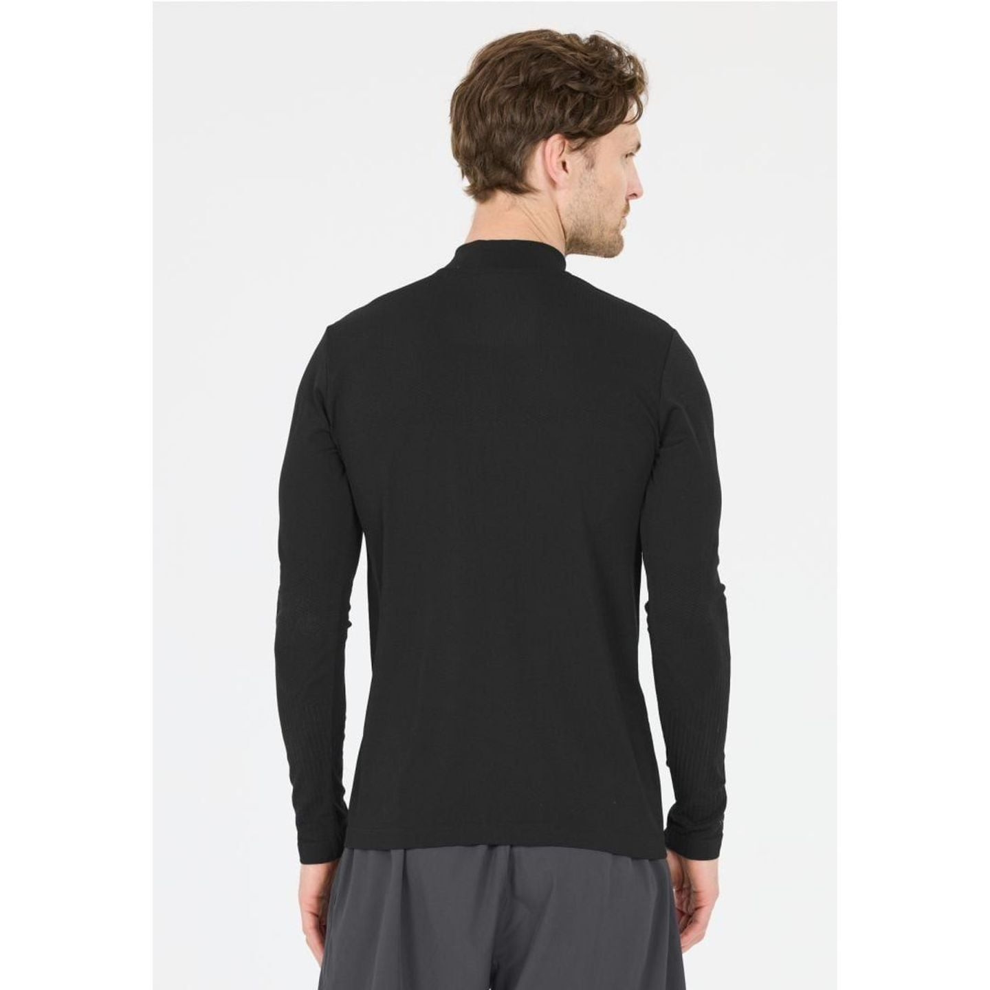 Endurance Sweat À Manches Longues De Course À Pied Jaro M Seamless Midlayer Sans Coutures Demi-Zip H