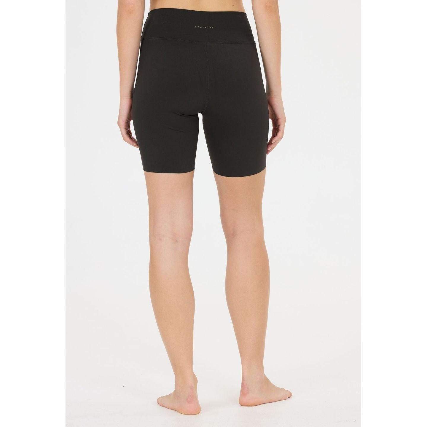 Athlecia Cuissard Court De Sport Bloom V2 Tissu Extensible Femme porté en mouvement