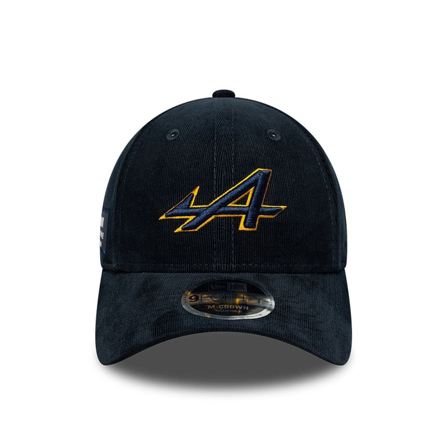 New Era Casquette 9FORTY Alpine F1 Team Velours Côtelé Ajustable Homme - vue packshot