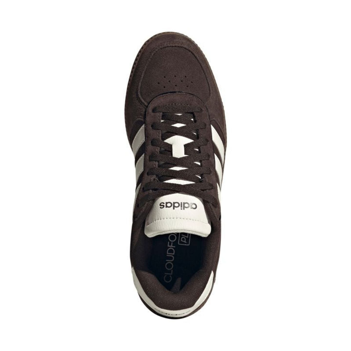Packshot de la basket Adidas Baskets Lifestyle Breaknet Sleek Daim Et Cuir Synthétique À Laçage Clas