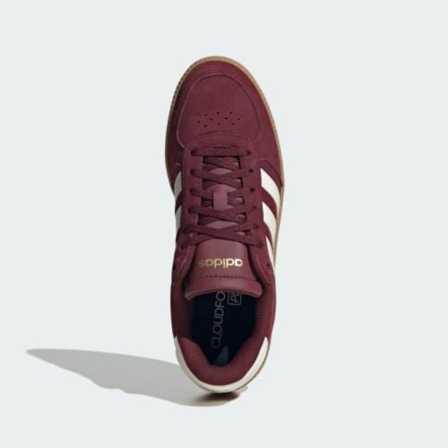 Packshot des Adidas Baskets Lifestyle Basses Breaknet Sleek Perforées Femme