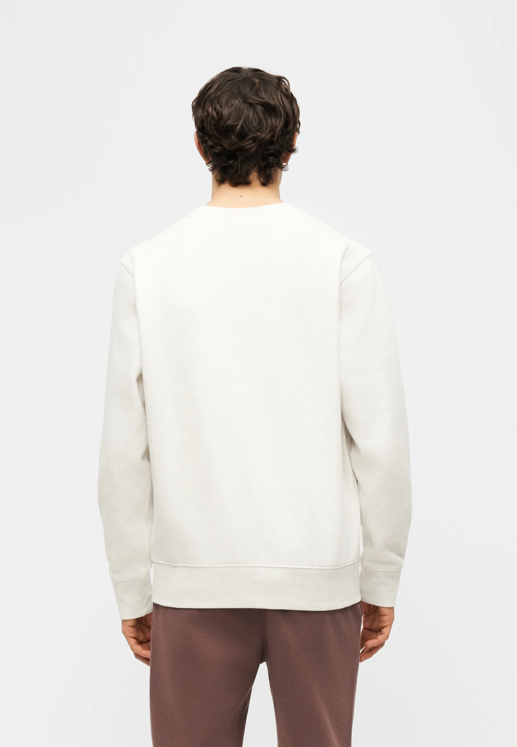 Nike M NK CLUB BB Crew - Sweat doux & structuré pour homme