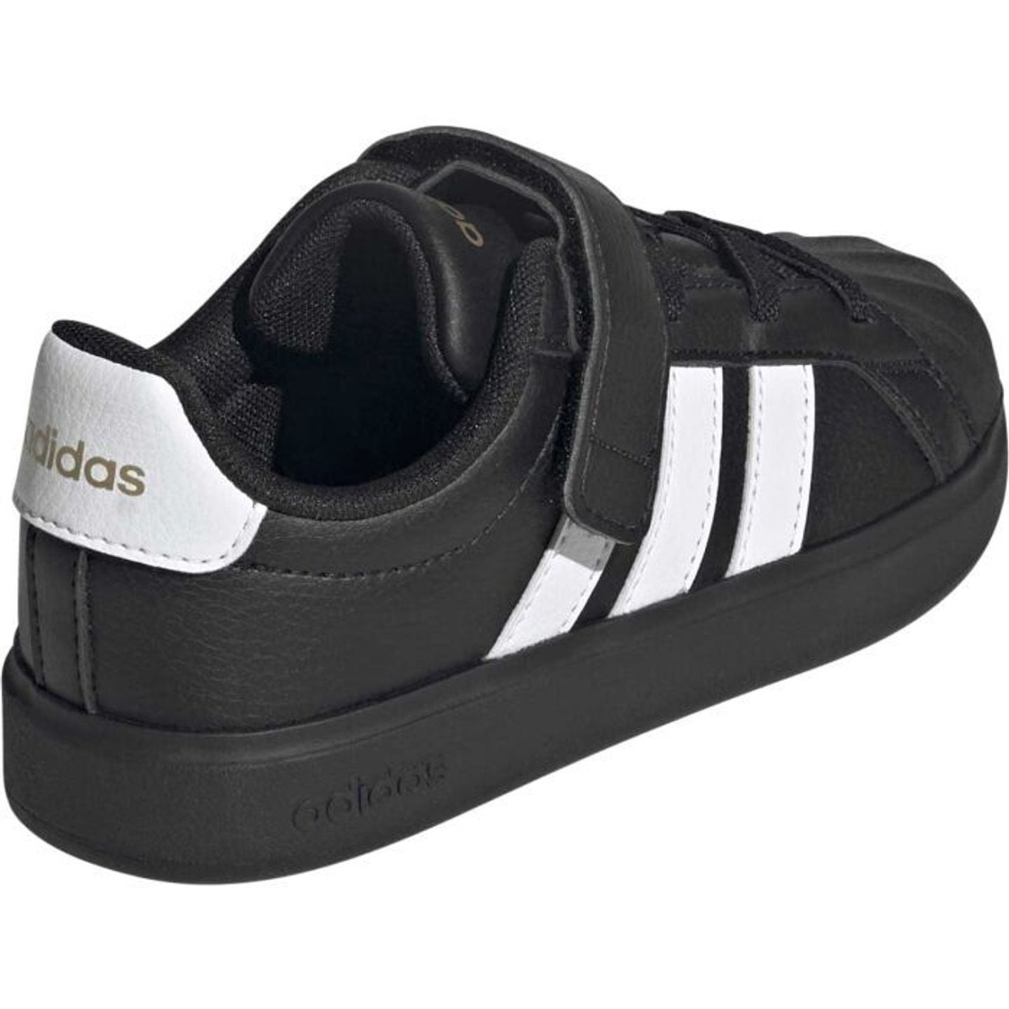 Packshot des Adidas Baskets Basses Enfant Streettalk El C à lacets élastiques et velcro faciles à en