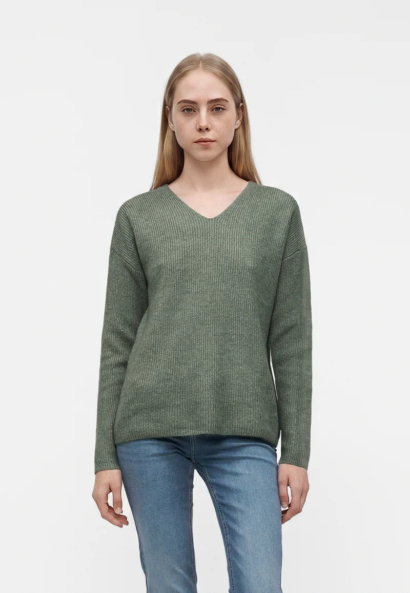 Pull-over ONLCAMILLA V-Neck ONLY - Confort doux & style intemporel