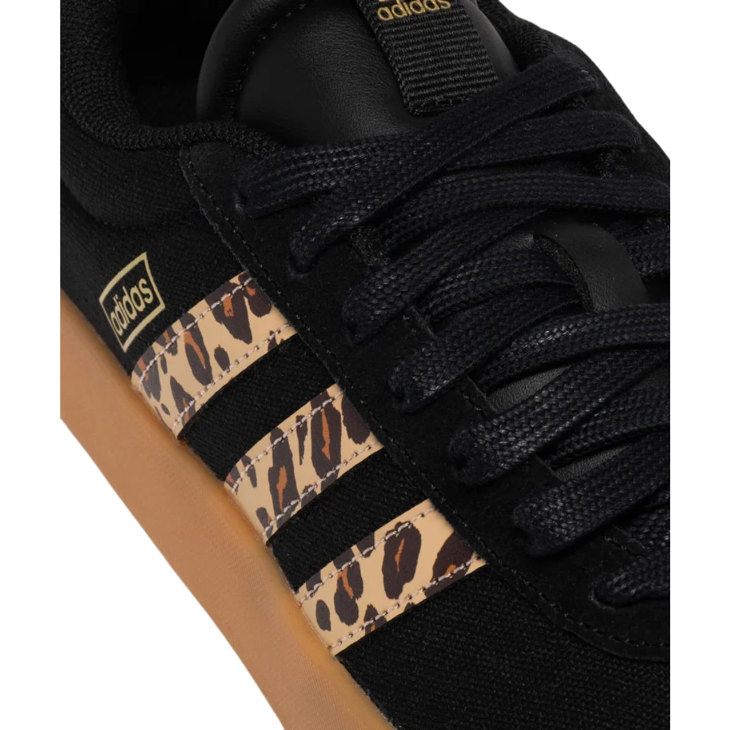 Détail de la tige de l'Adidas Baskets Basses Vl Court 3.0 Tige Suède Et Cuir Synthétique Femme