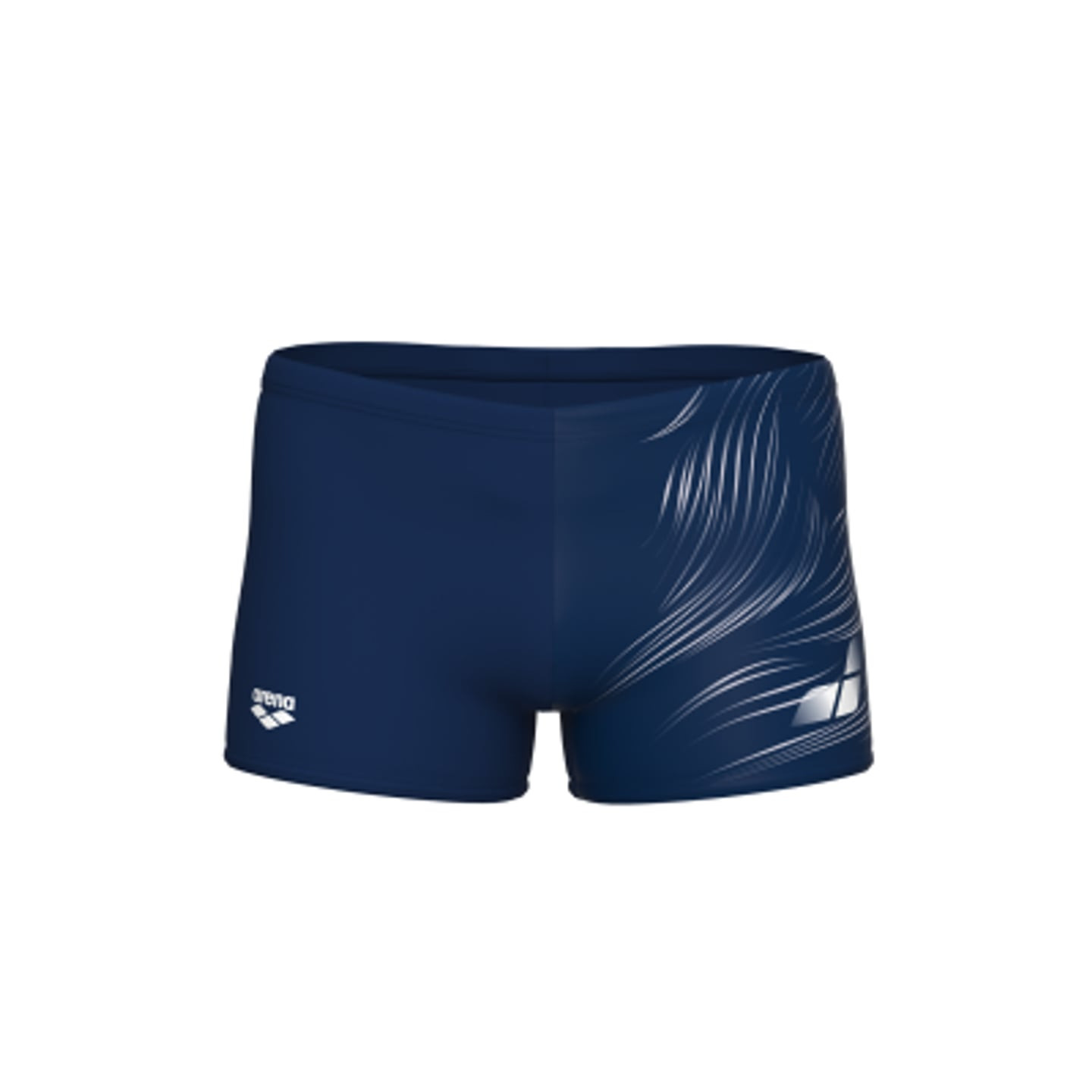Packshot : Arena Short De Bain Foliage Homme Polyamide Recyclé Séchage Rapide