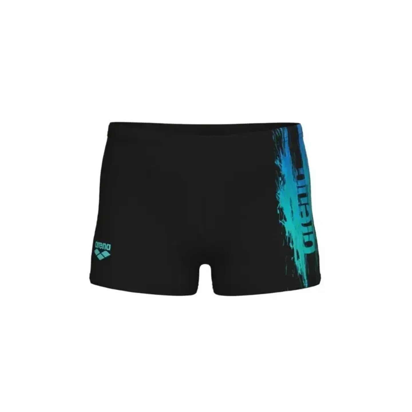 Packshot du Arena Short De Bain Performance B Paint Maxfit Eco Garçon, maillot résistant au chlore.