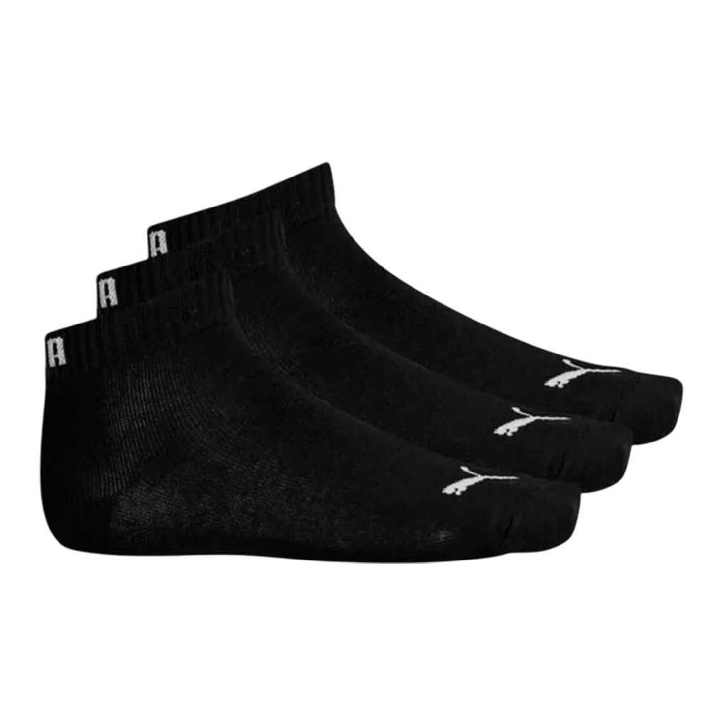 Puma Lot De 3 Paires Chaussettes De Sport Enfant Plain Quarter Junior Garçon