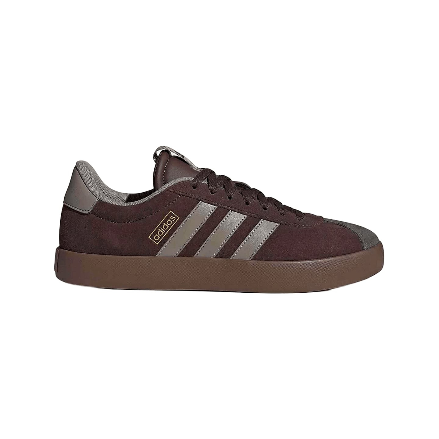 Packshot Adidas Baskets Basses Lifestyle Vl Court 3.0 Cuir À Lacets Homme