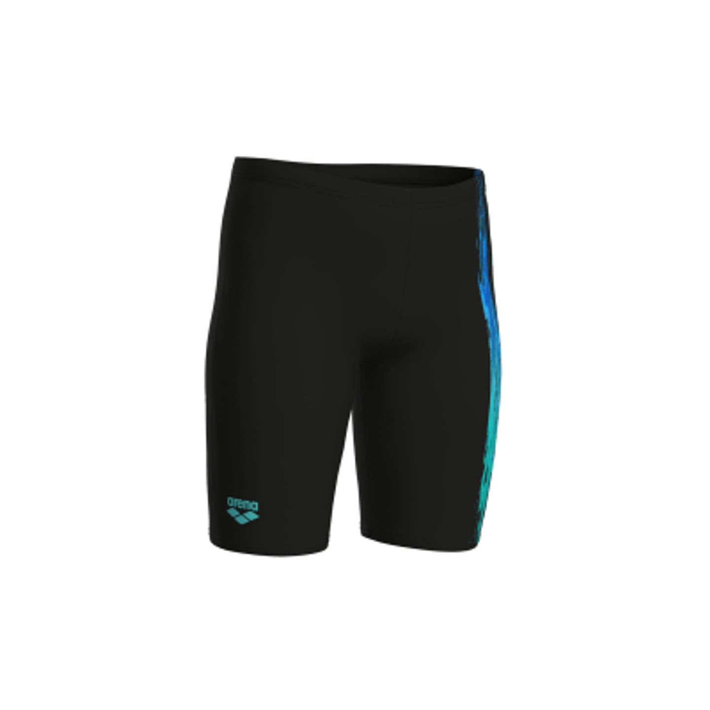 Packshot du maillot de bain Arena Jammer de natation B Arena Paint Swim pour garçon, vue de face.