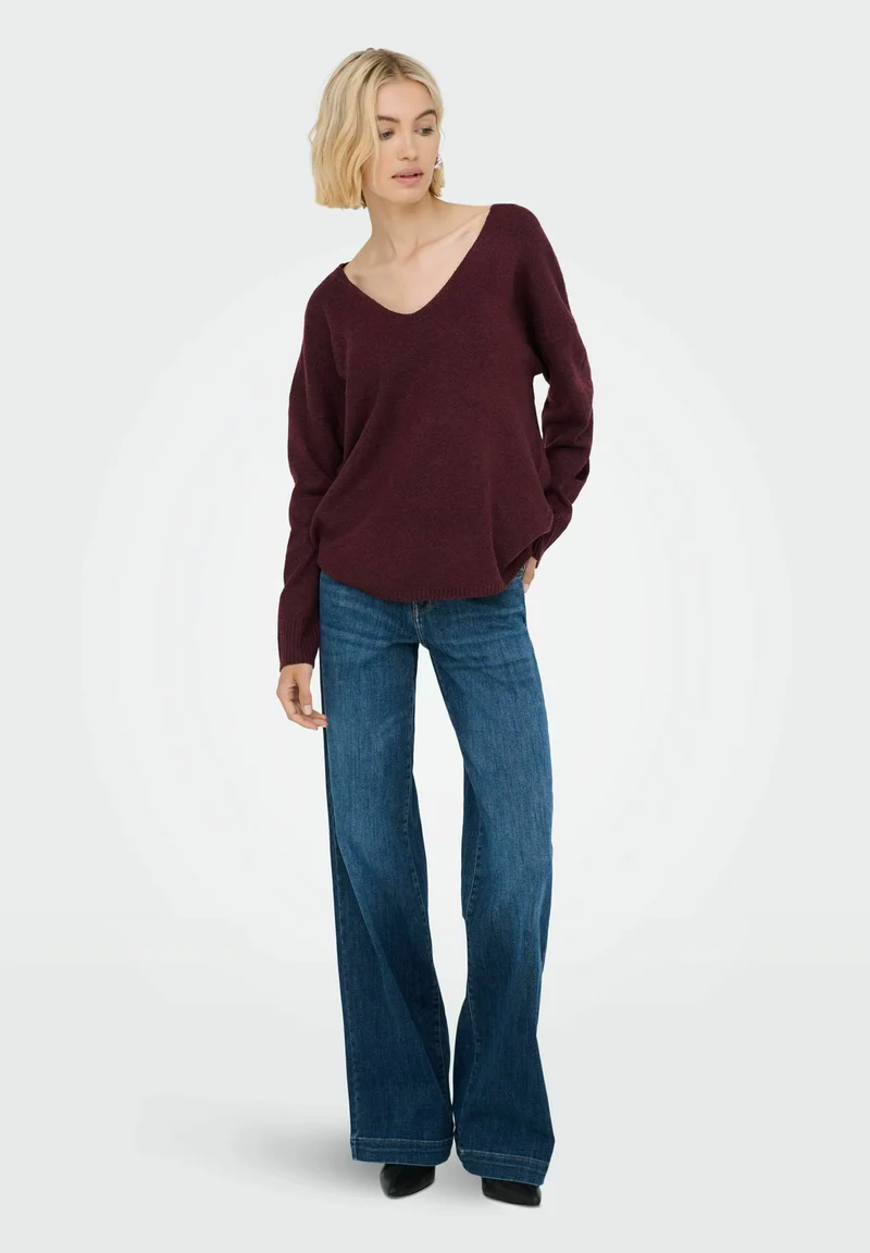 ONLY Pullover V-Neck - Confort et style pour l'automne-hiver 2023/24