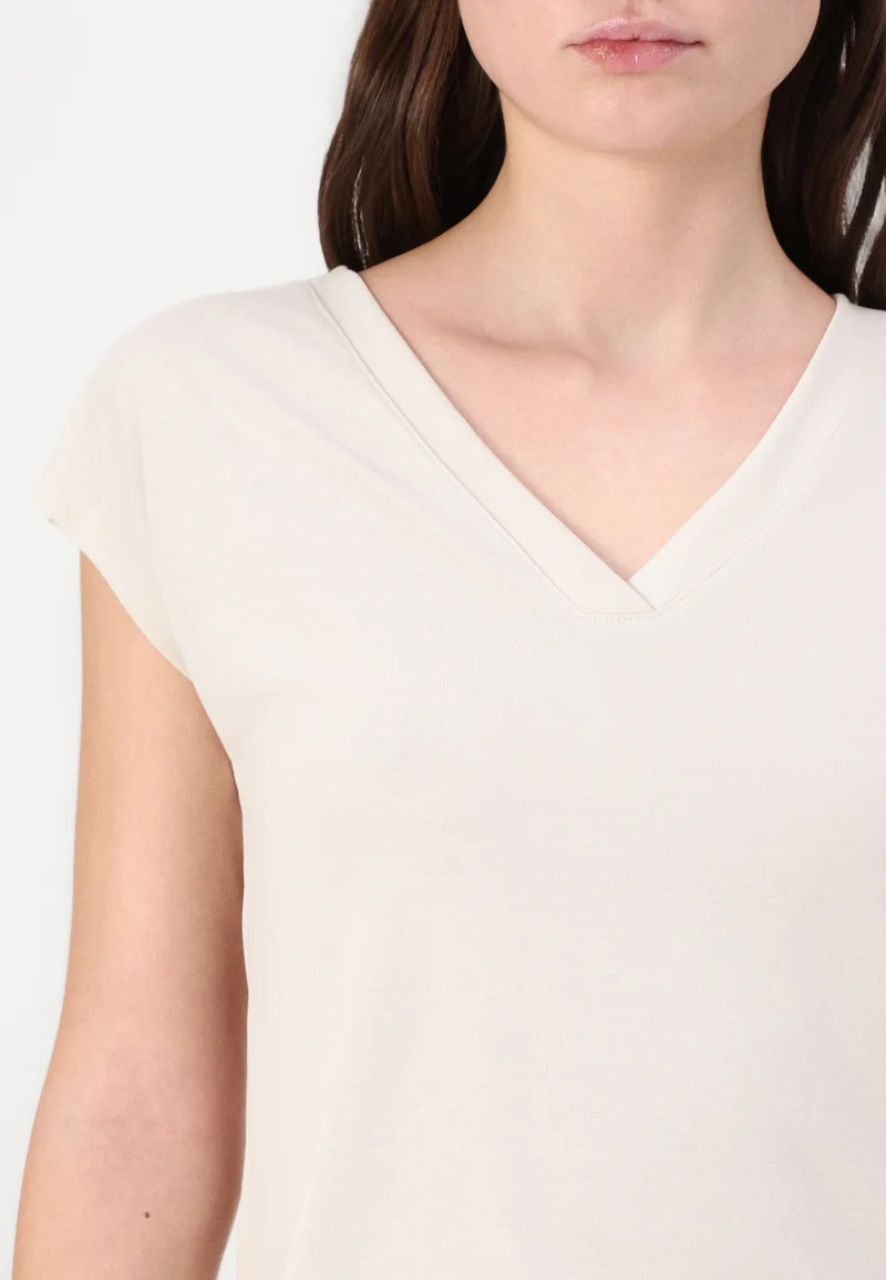 ONLY Top V-Neck Lifestyle - Doux & Polyvalent | ONLFREE LIFE
