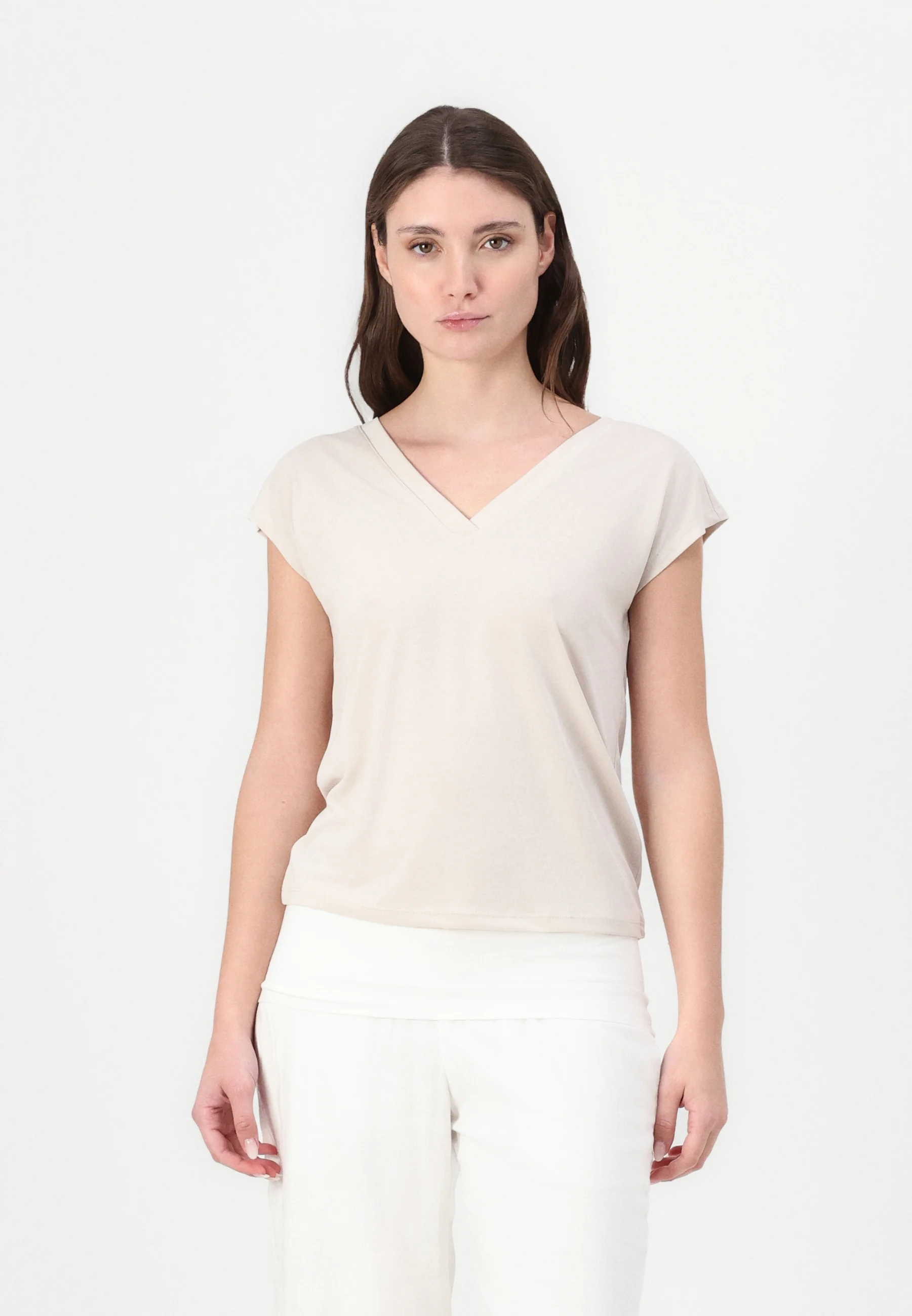 ONLY Top V-Neck Lifestyle - Doux & Polyvalent | ONLFREE LIFE